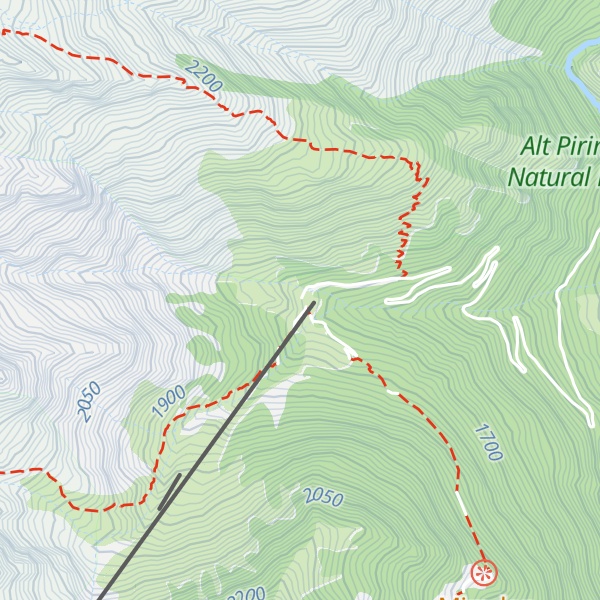 Map of Refugi de la Pleta del Prat