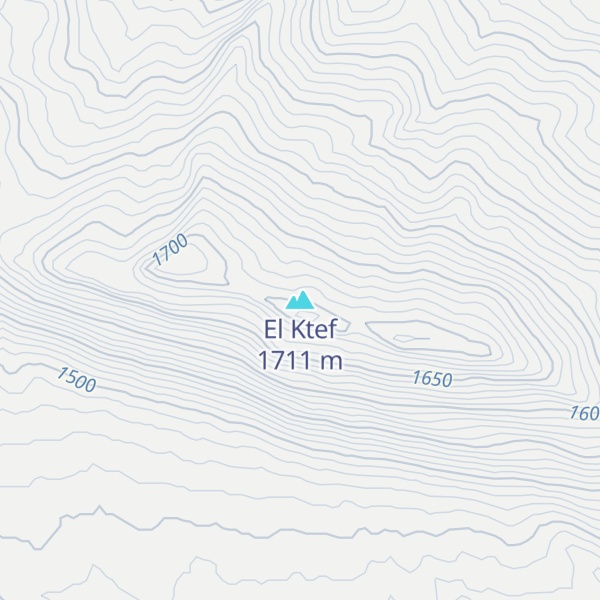 Map of El Ktef