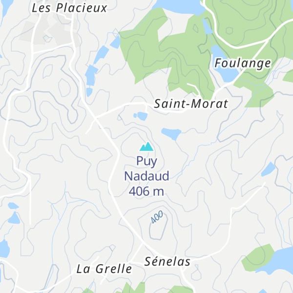 Map of Puy Nadaud