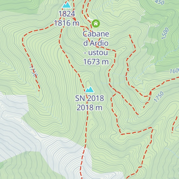 Map of SN 2018