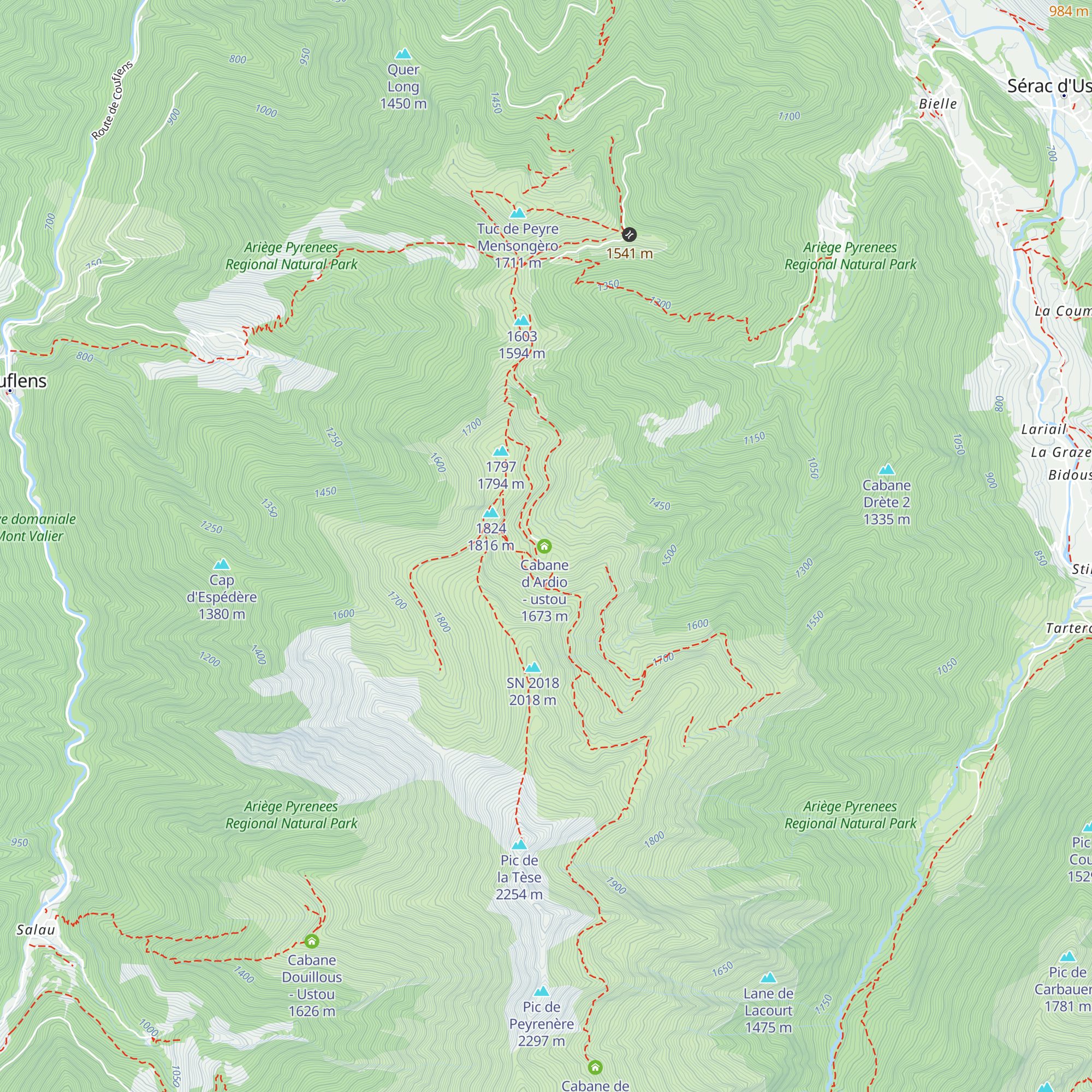 Cabane Pastorale map