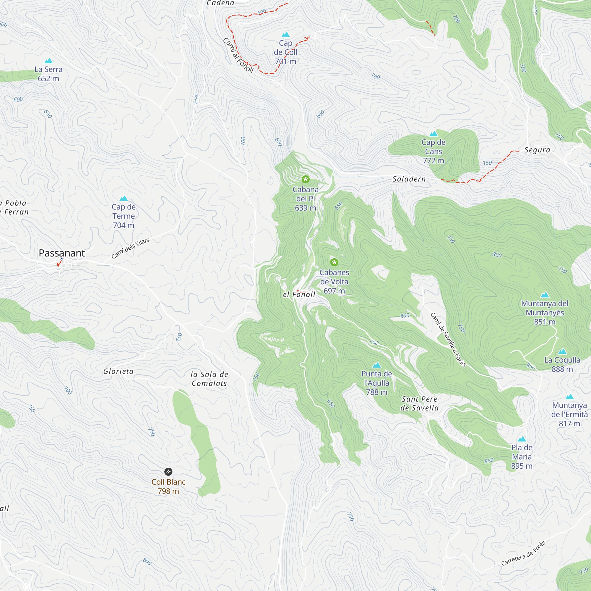 Cabana Tipi map