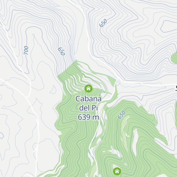 Map of Cabana del Pi