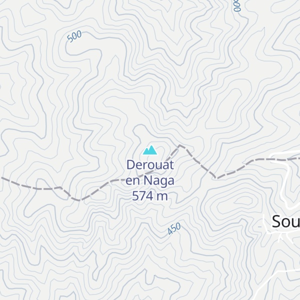 Map of Derouat en Naga