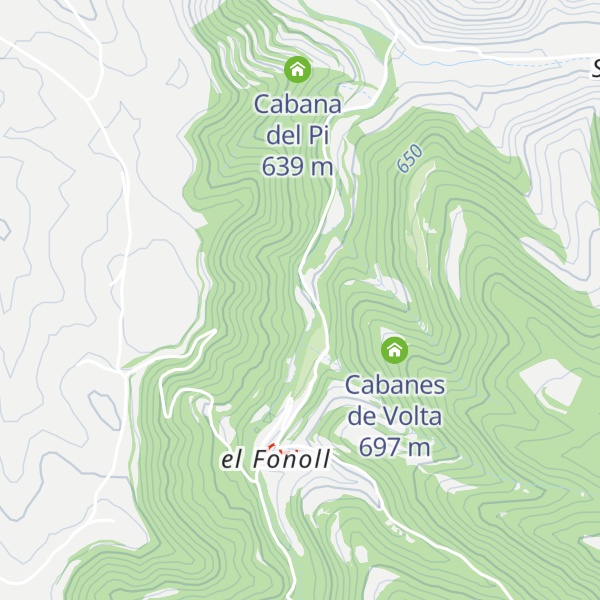 Map of Cabana del Riu