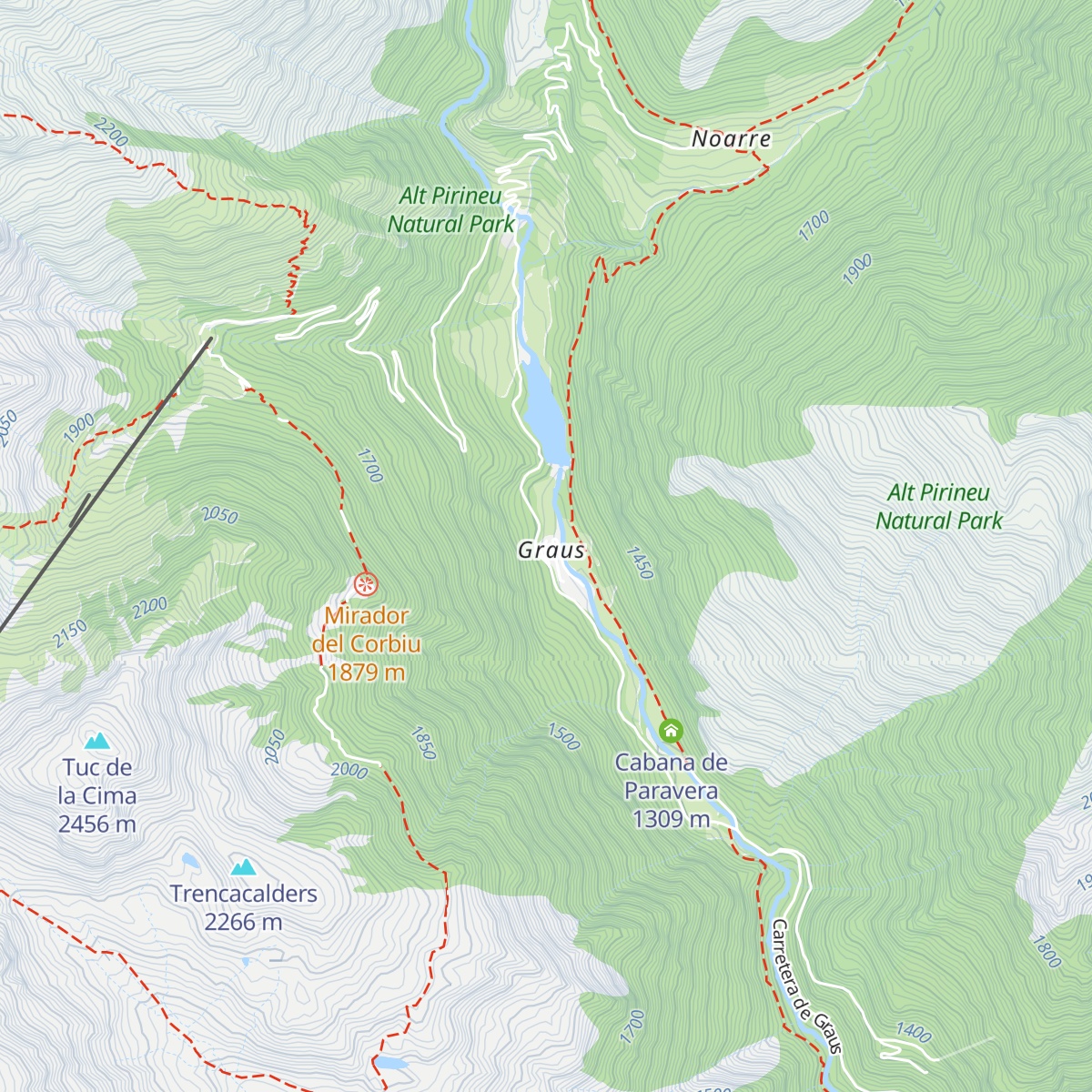 Masia Bordes de Graus map