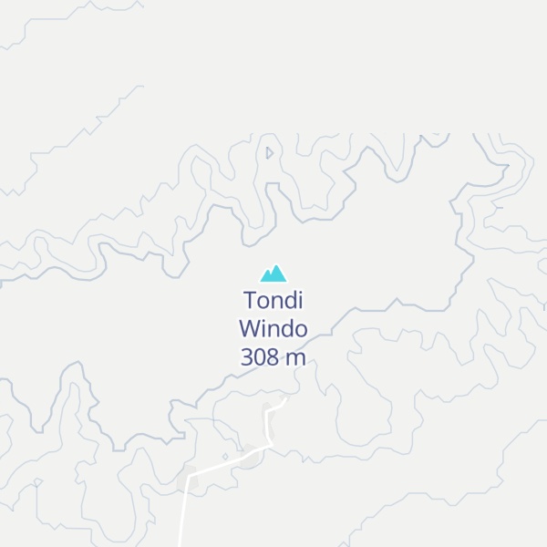 Map of Tondi Windo
