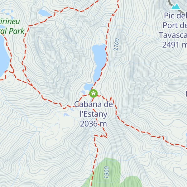 Map of Cabana de l'Estany