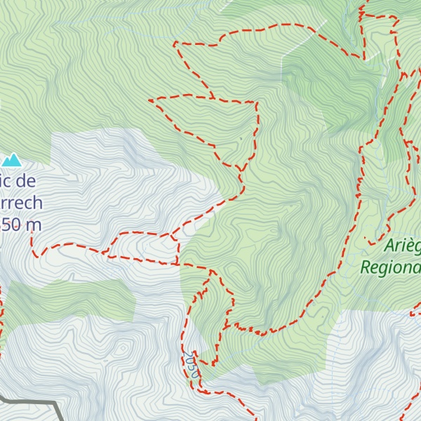 Map of Cabane de Cruzous