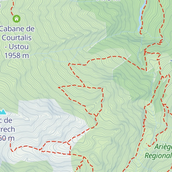 Map of Cabane d'Arrech