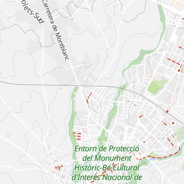 Map of Refugi climàtic exterior a la zona verda del Carrer Onze de Setembre