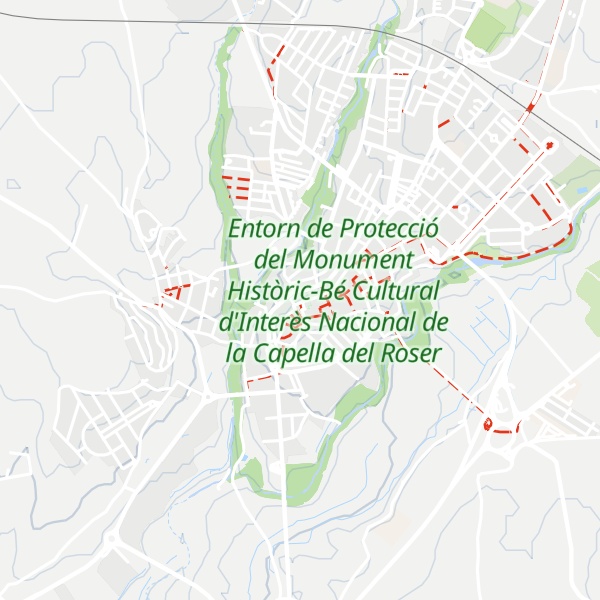 Map of Refugi climàtic interior al Vestíbul de l'Ajuntament