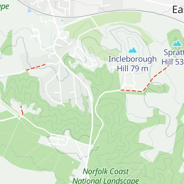 Map of Town Hill