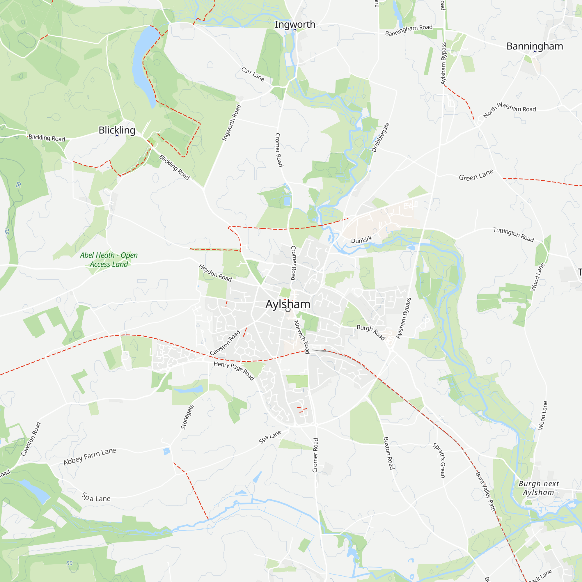 Tourist Information Point map