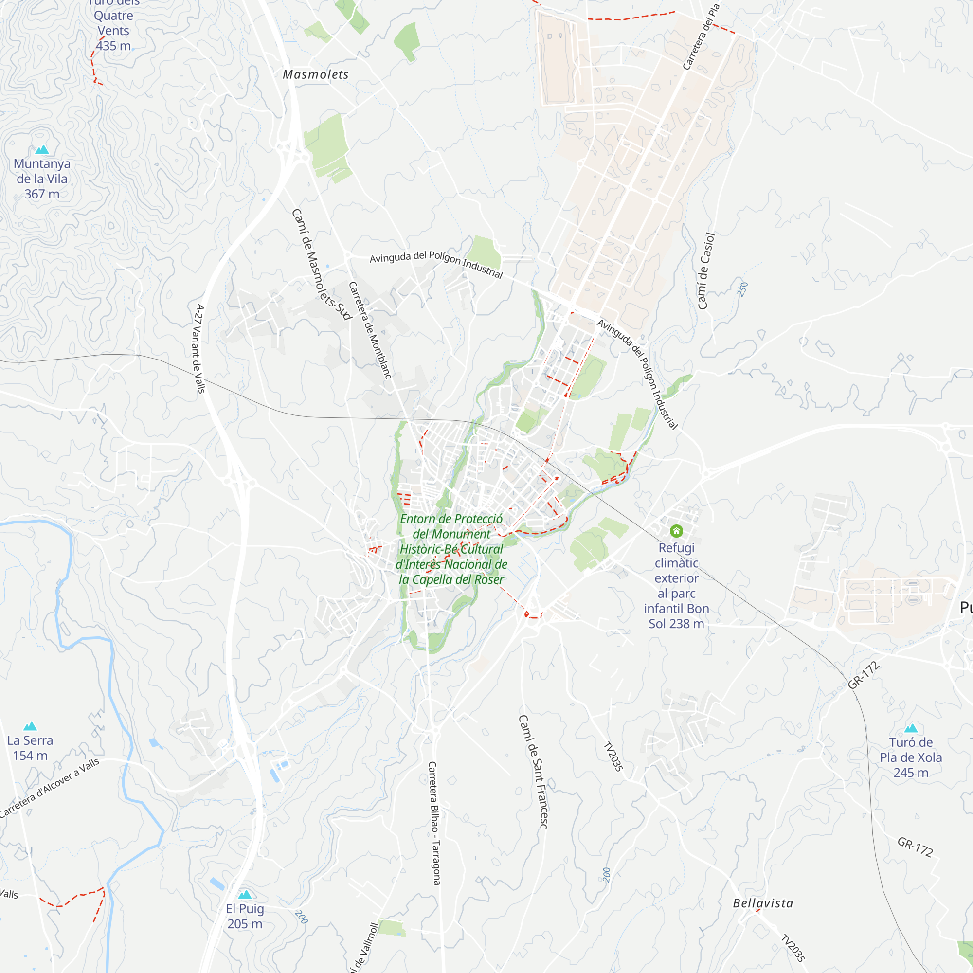 Refugi climàtic interior al Museu de Valls map