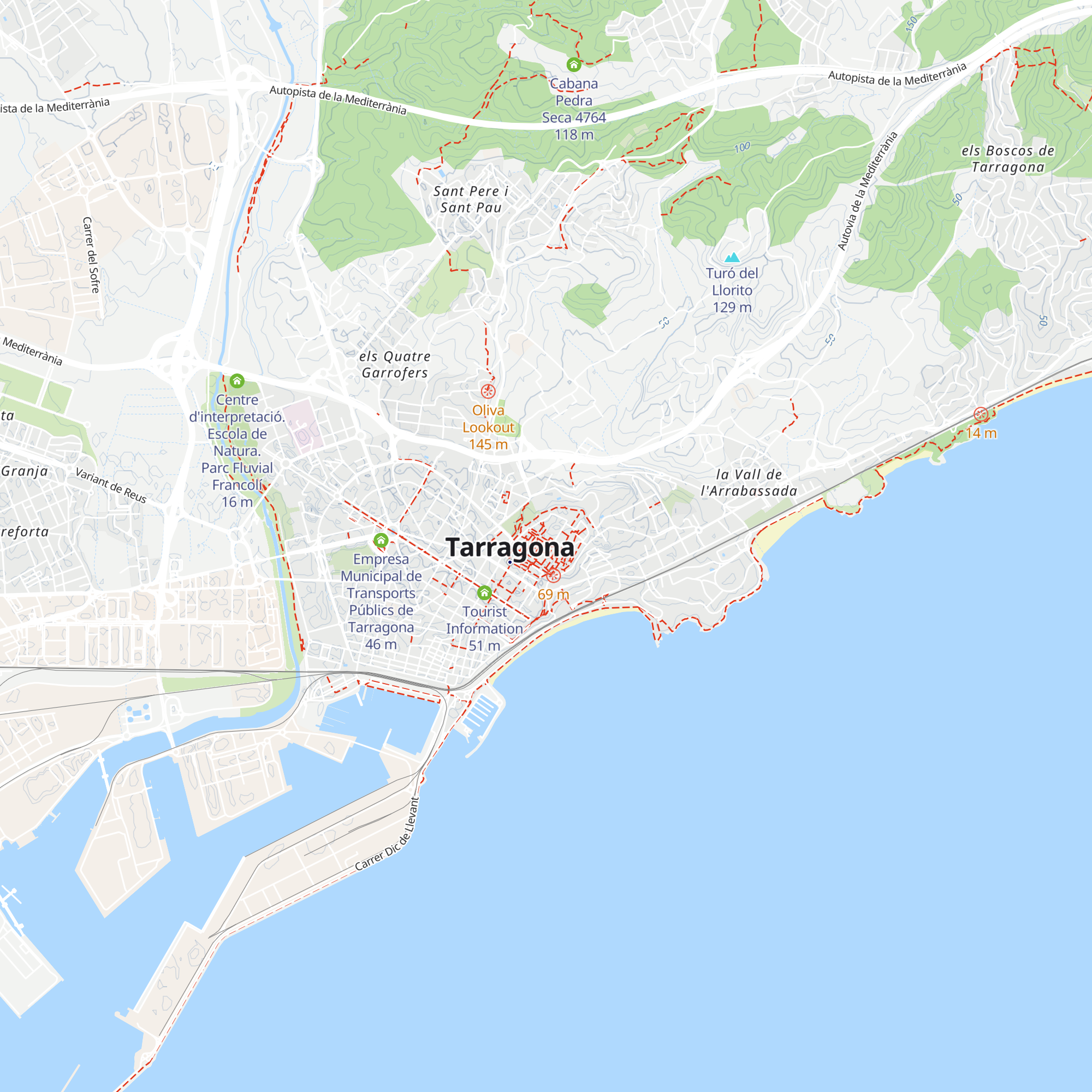 Antic Ajuntament map