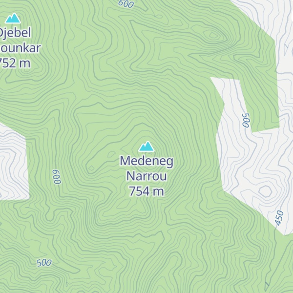 Map of Medeneg Narrou