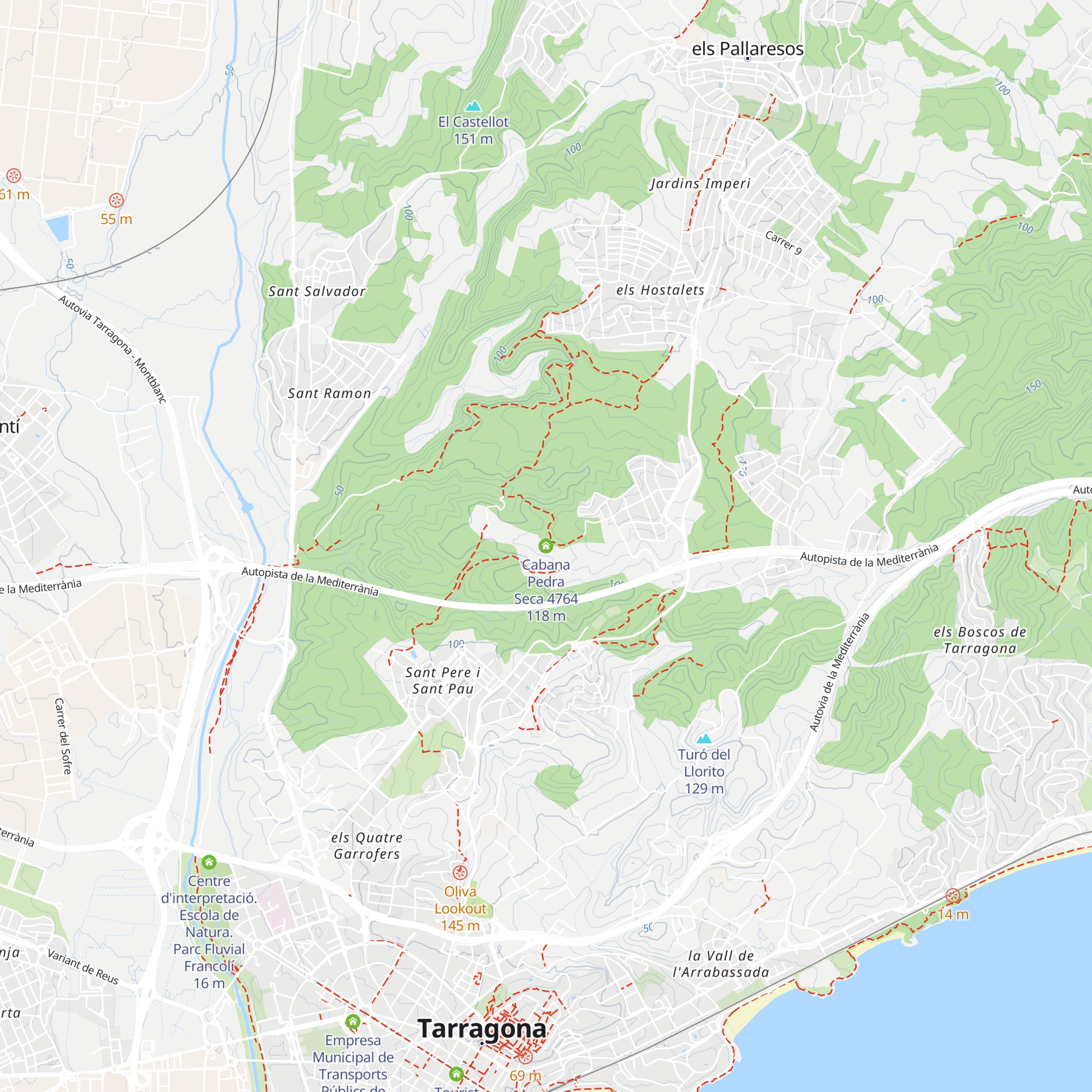 Cabana Pedra Seca 4764 map
