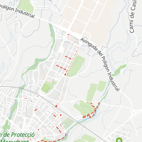Map of Refugi climàtic interior al Pavelló Xavi Tondo