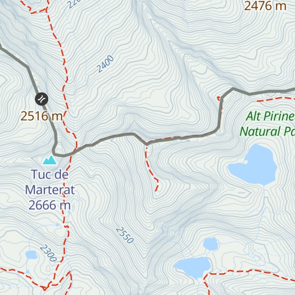 Map of Pic de la Lleia