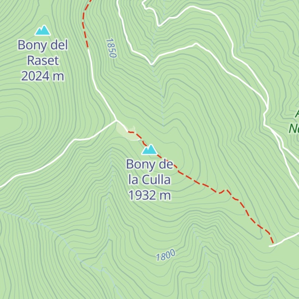 Map of Bony de la Culla