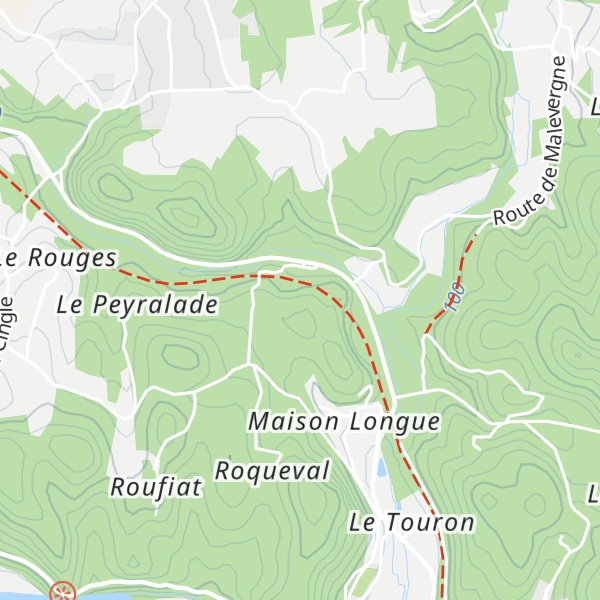 Map of Marmite de Géant