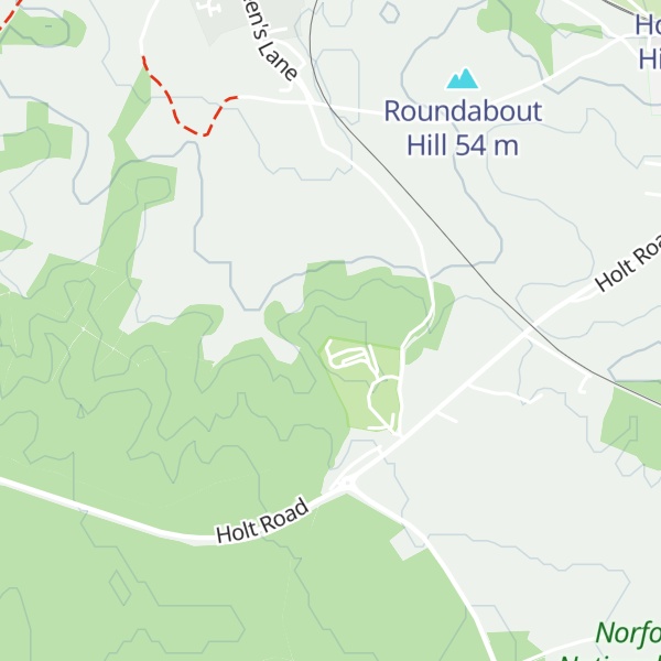 Map of Davey Hill
