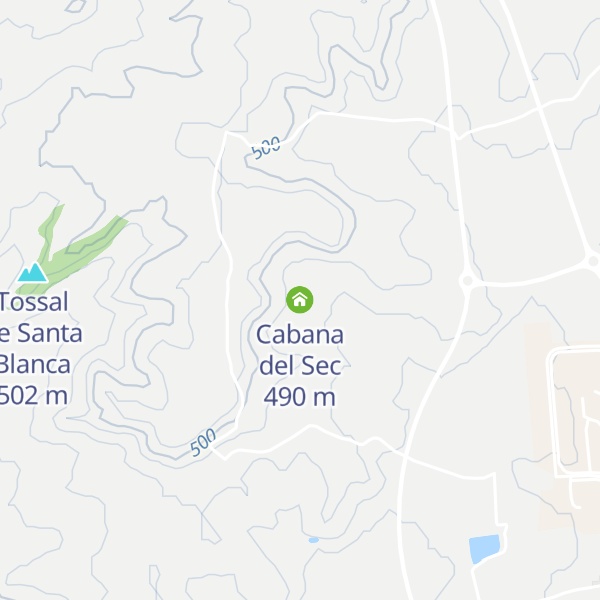 Map of Cabana del Sec