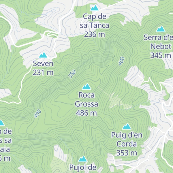 Map of Roca Grossa
