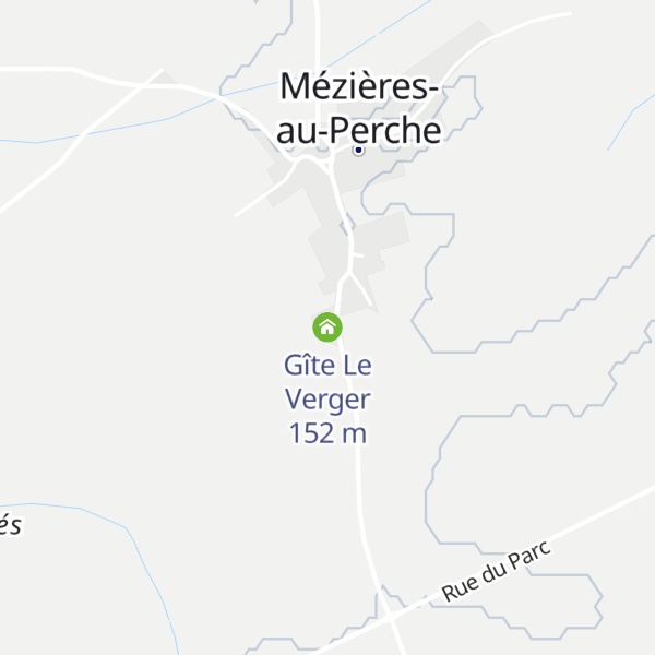 Map of Gîte Le Verger