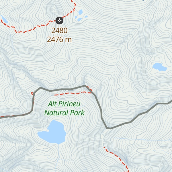 Map of Tuc de Montabòna