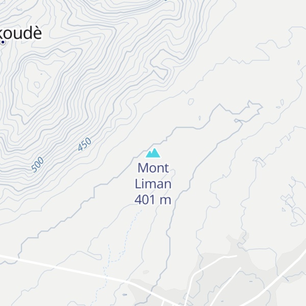 Map of Mont Liman