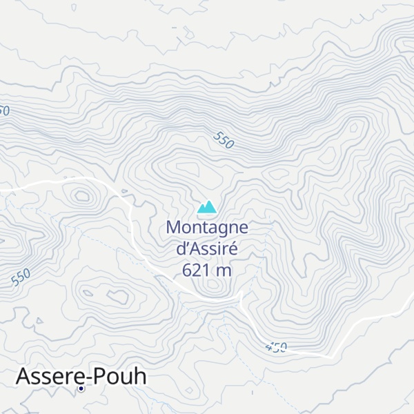 Map of Montagne d’Assiré