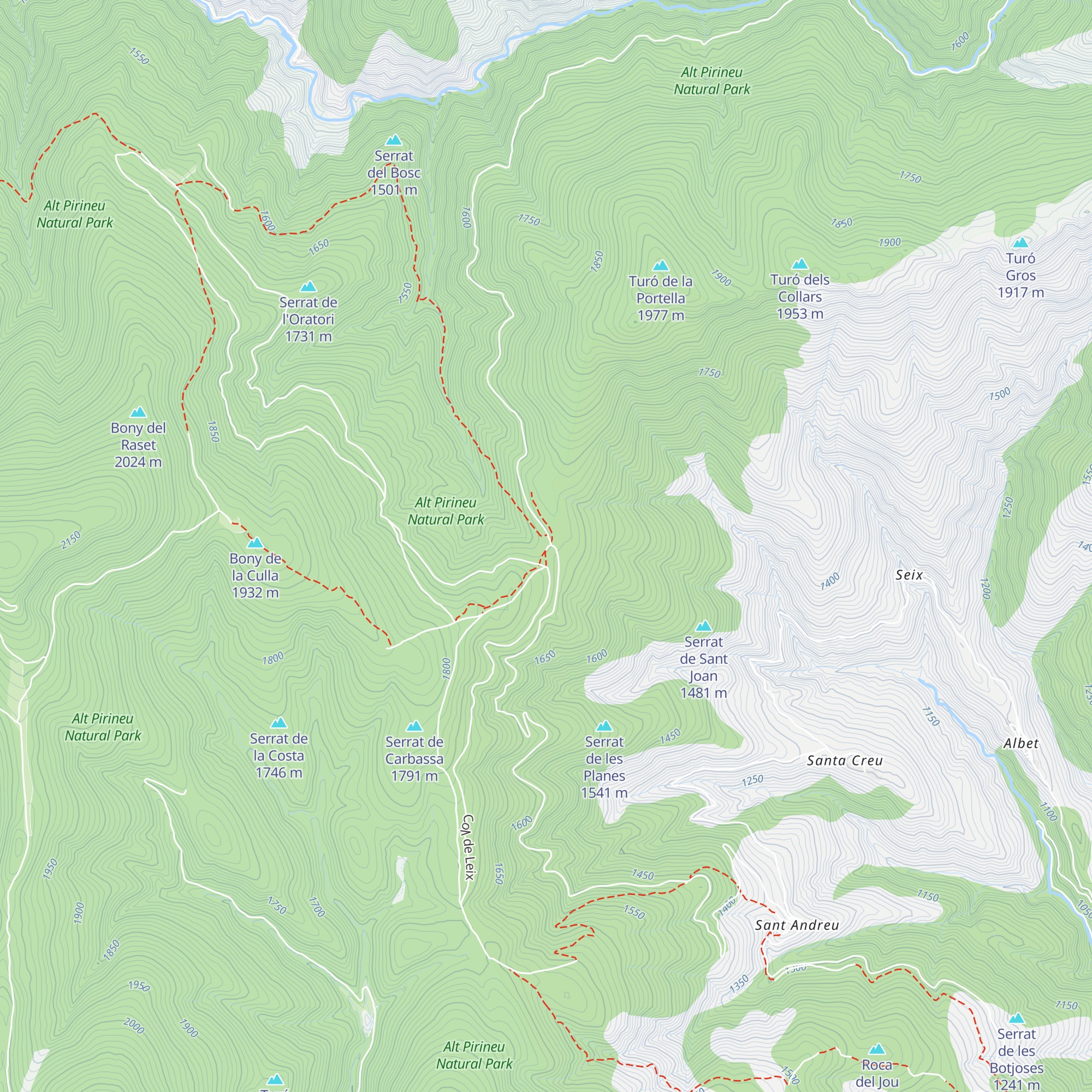 La Basseta map