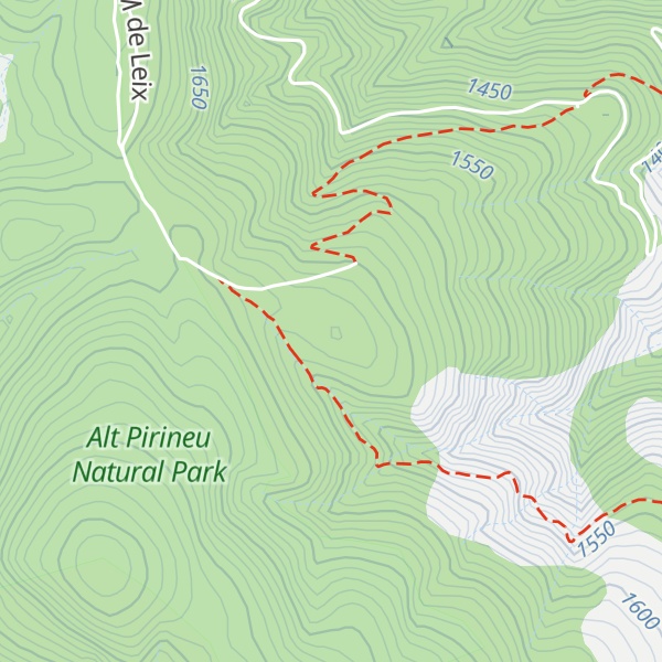 Map of Serrat dels Orris