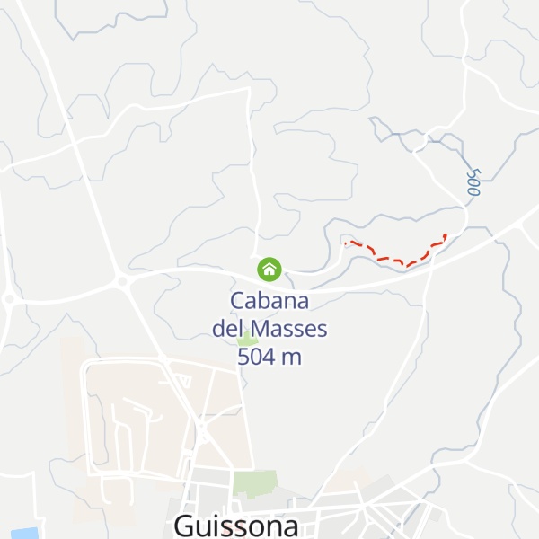 Map of Cabana del Masses