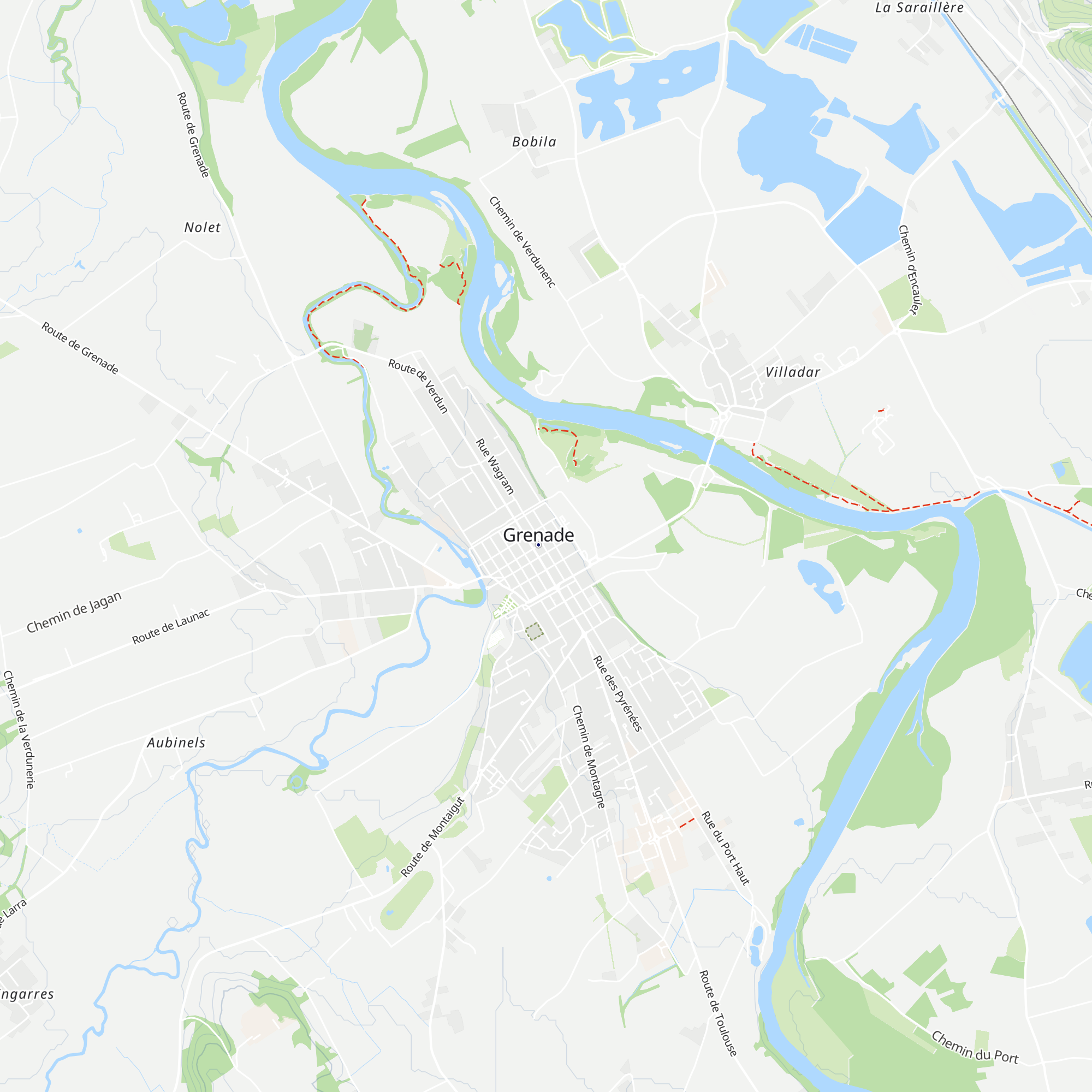 Office de Tourisme des Hauts Tolosans map