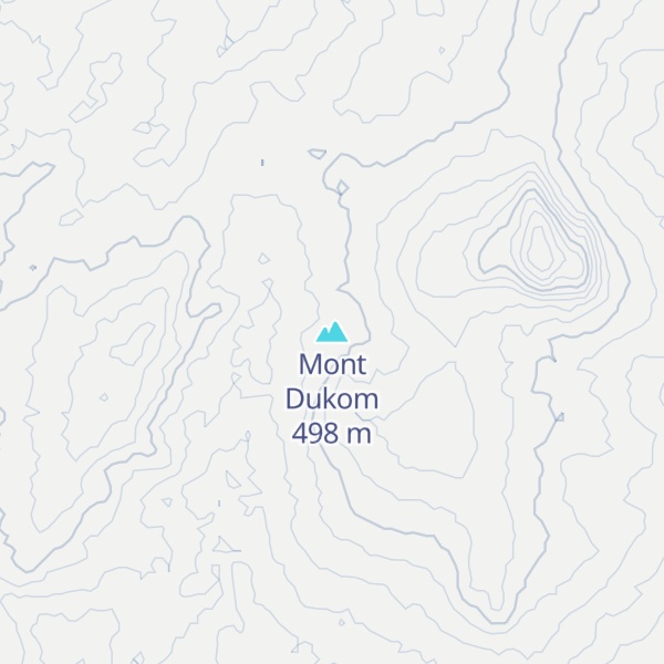 Map of Mont Dukom