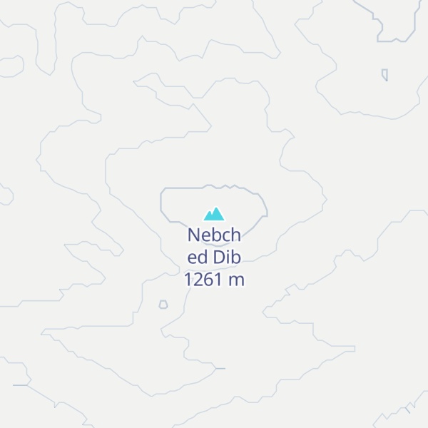 Map of Nebch ed Dib