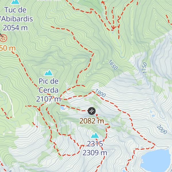Map of Cabane Pastorale