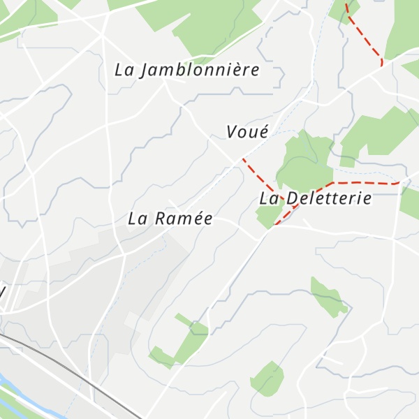 Map of Gîte la Charmeraie