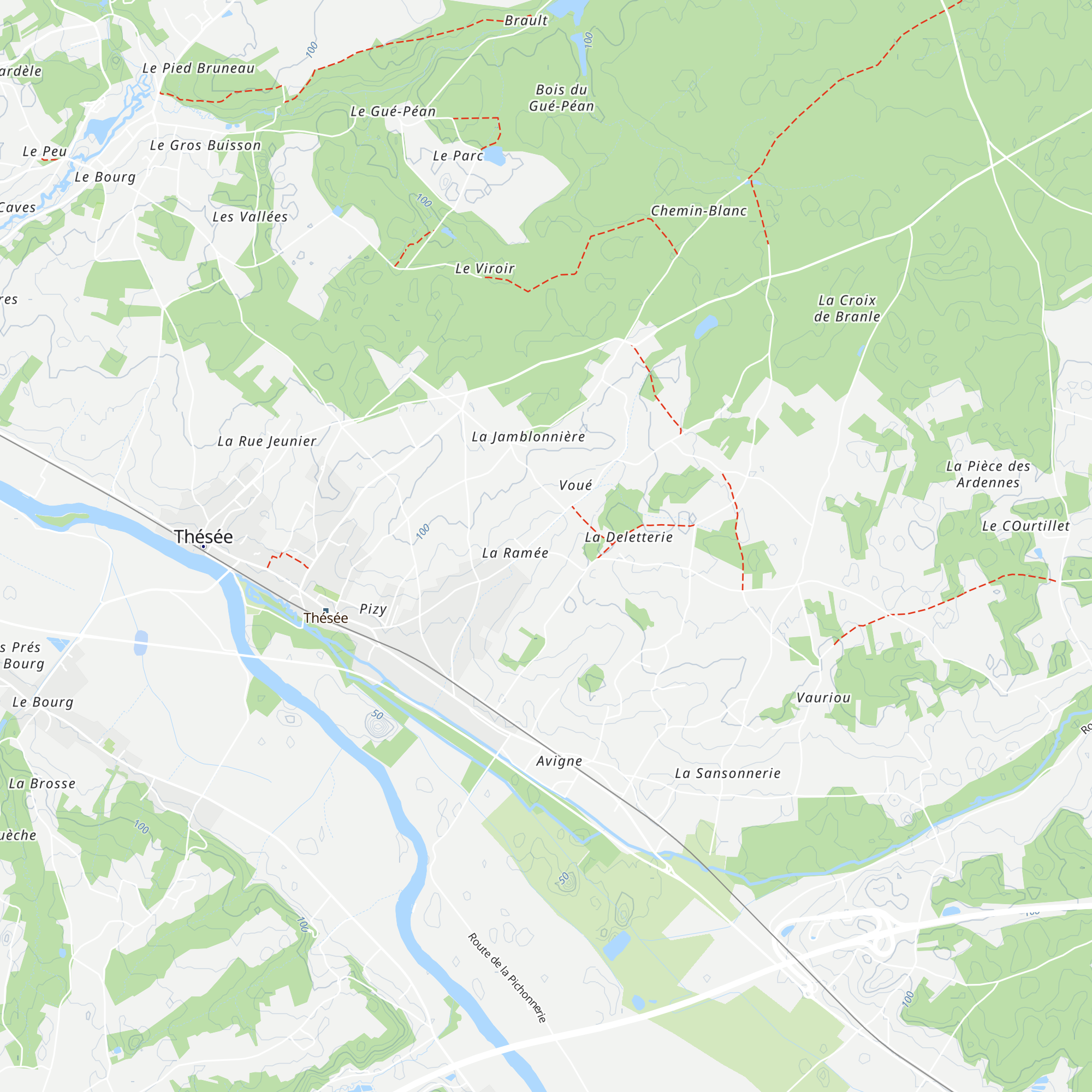 Gîte la Charmeraie map
