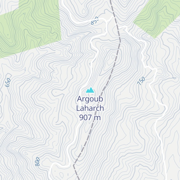 Map of Argoub Laharch