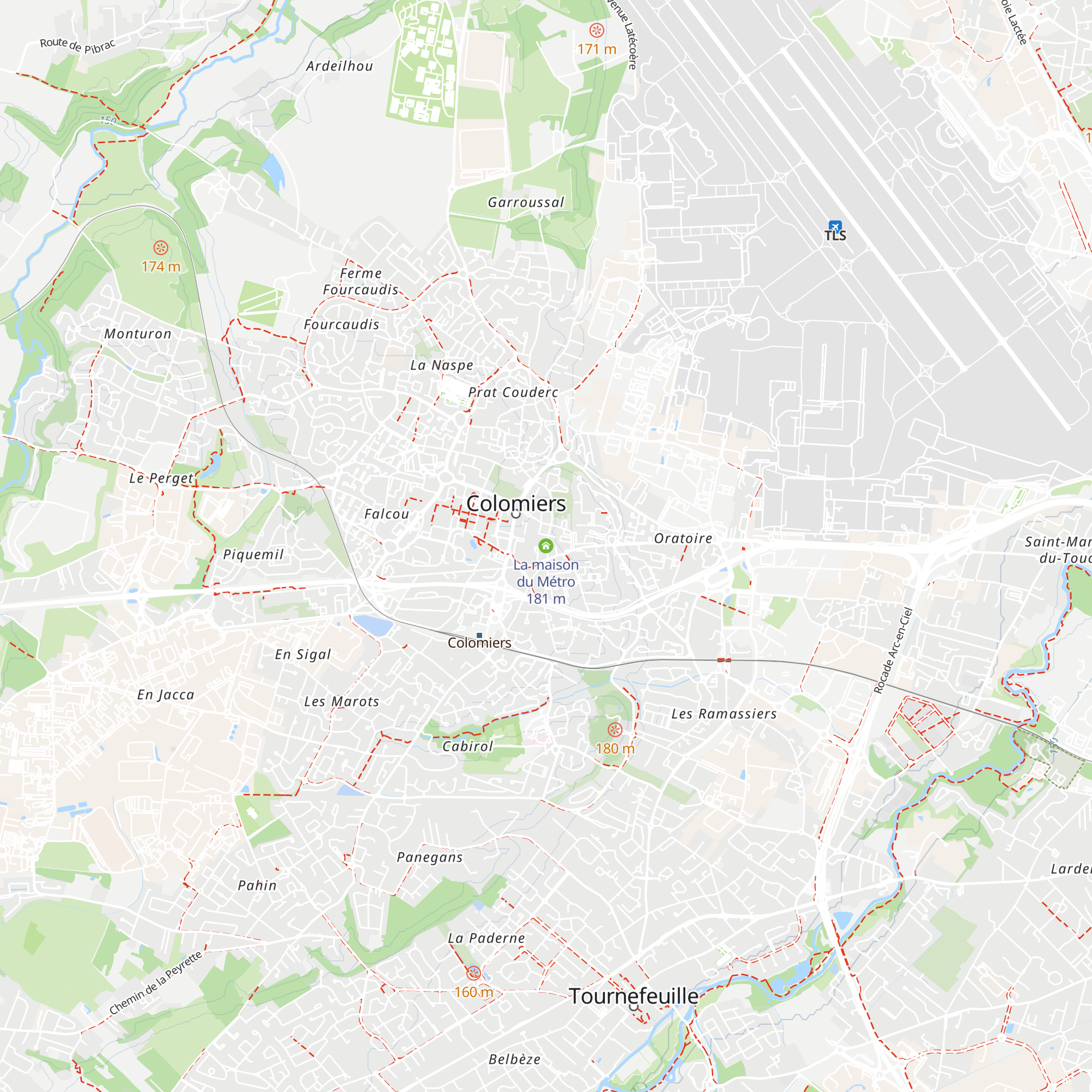 La maison du Métro map