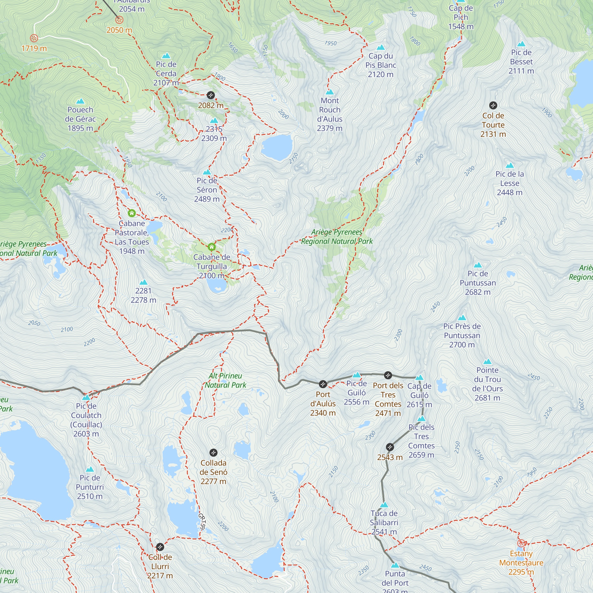 Cabane Pastorale map