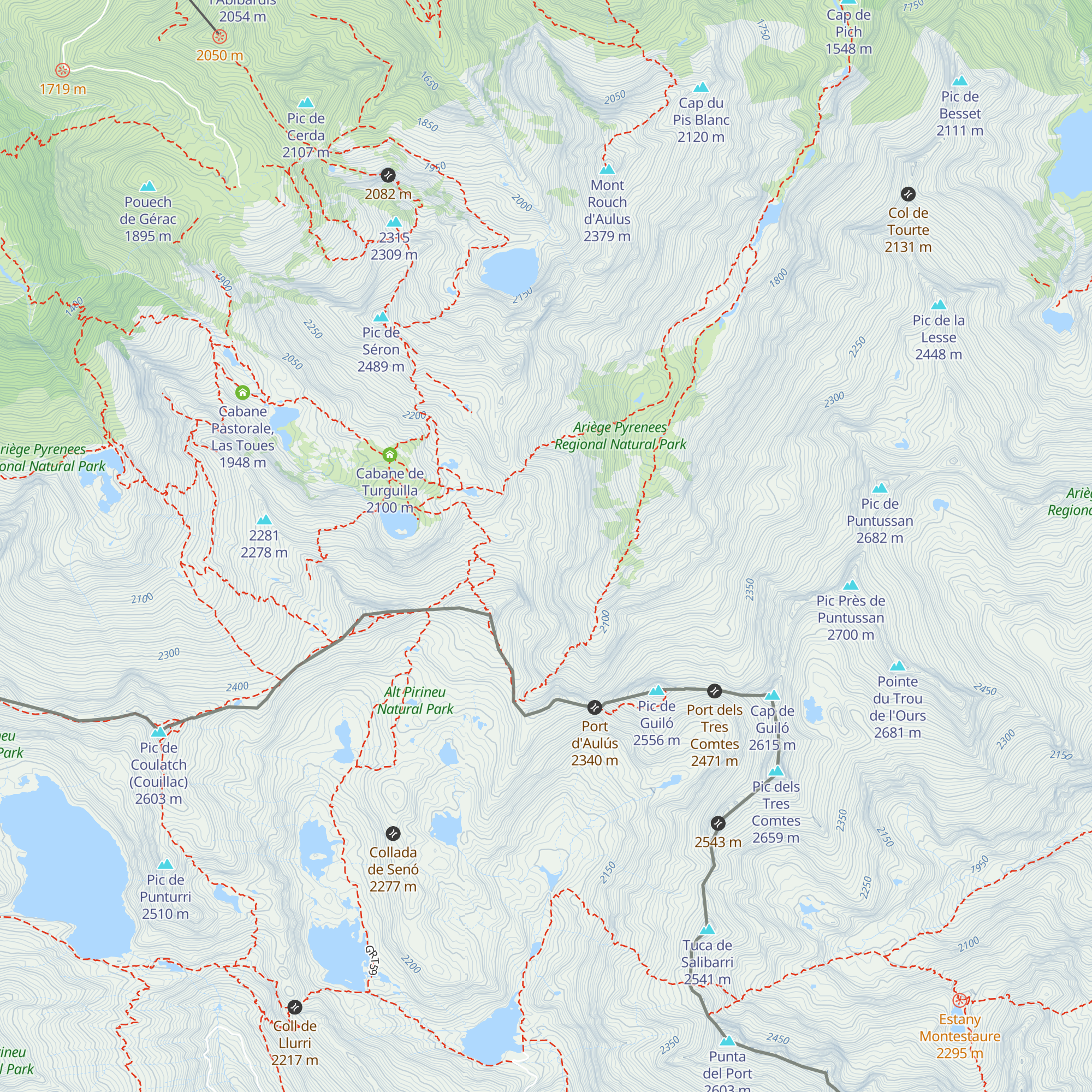 Cabane Pastorale map