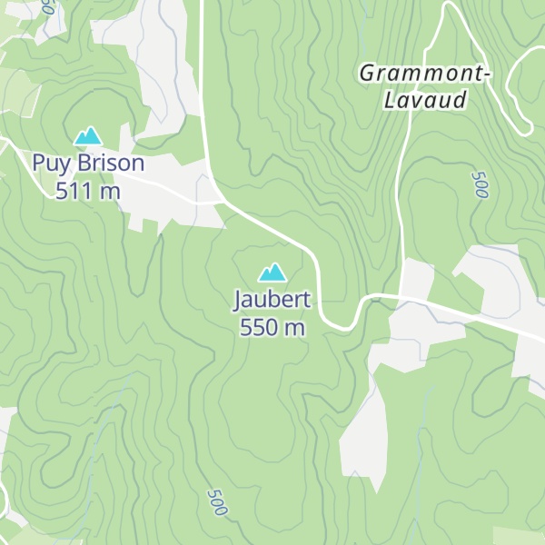 Map of Jaubert