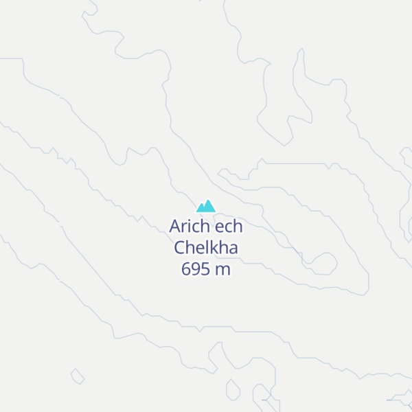 Map of Arich ech Chelkha