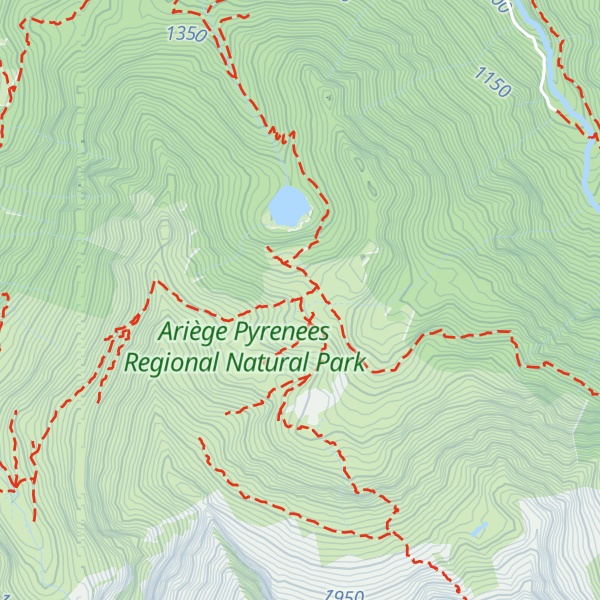 Map of Cabane de Guzettou