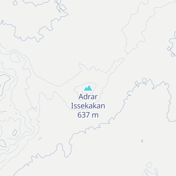 Map of Adrar Issekakan